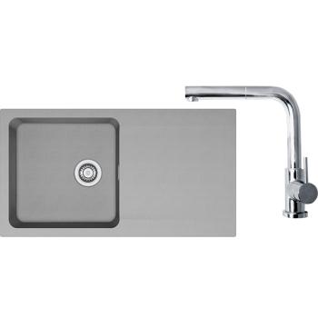 SET T40 (drez OID 611 + batéria FN 0147 chróm)