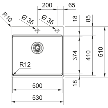 Drez Franke BXX PRO 210/610-50 TL