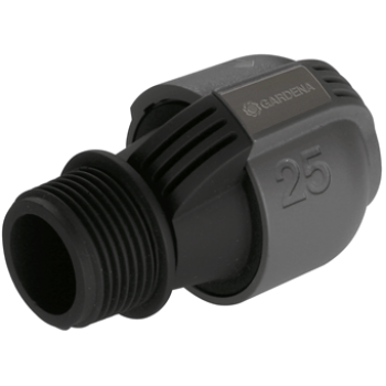 Spojka 25 mm x vonkajší závit 1"