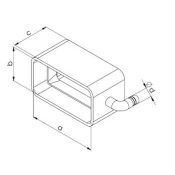Zberač s odvodom kondenzátu na boku 110 