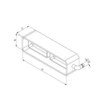 Zberač kondenzátu s odvodom na boku 220