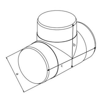Okrúhla tvarovka T 100