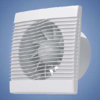 Axiálny ventilátor stenový 120 s čidlom vlhkosti 