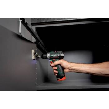 Akumulátorová vŕtačka so skrutkovačom POWERMAXX BS BL (12V 2X2AH LI-POWER; NABÍJAČKA LC 40; KUFOR Z UMELEJ HMOTY)