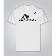 Tričko #RADsiRYPNEM (rád si rypnem)