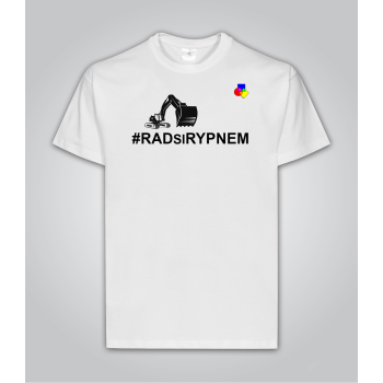 Tričko #RADsiRYPNEM